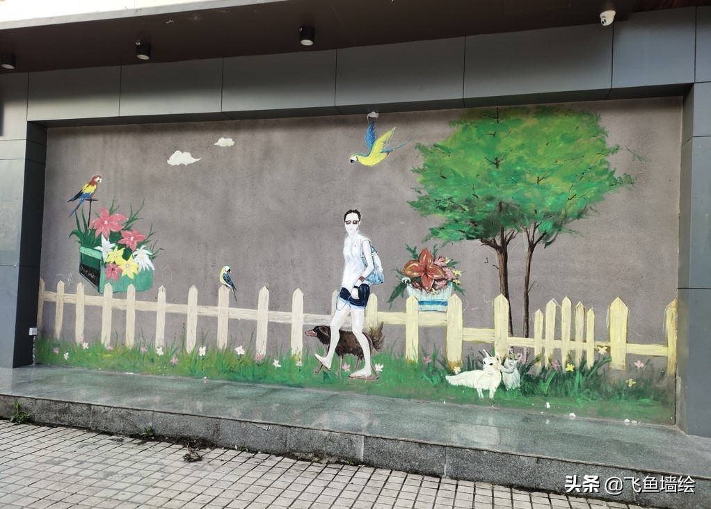 墙绘可以运用到多少场景,墙绘都在哪里画