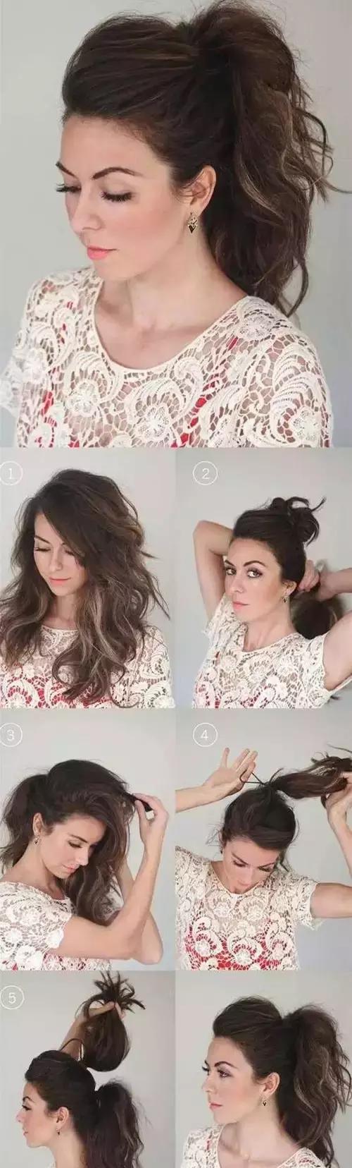 头发马尾辫扎法大全简单又好看,马尾辫头发扎法大全简单又好看