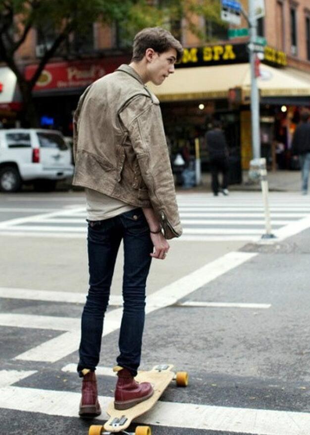 拉拽式马丁靴,增高马丁靴怎么搭才好看