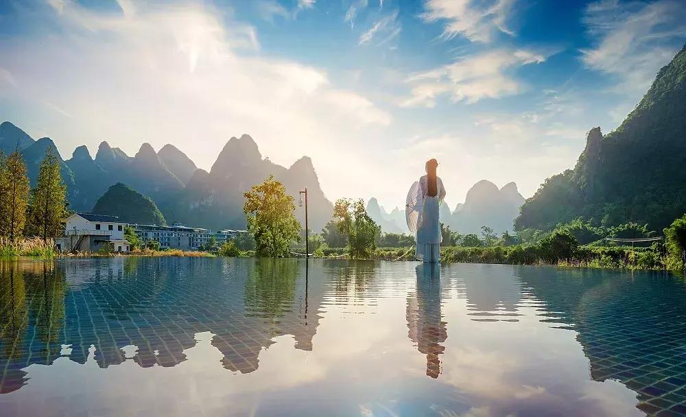 南宁天空之镜在哪里,南宁最美天空之镜