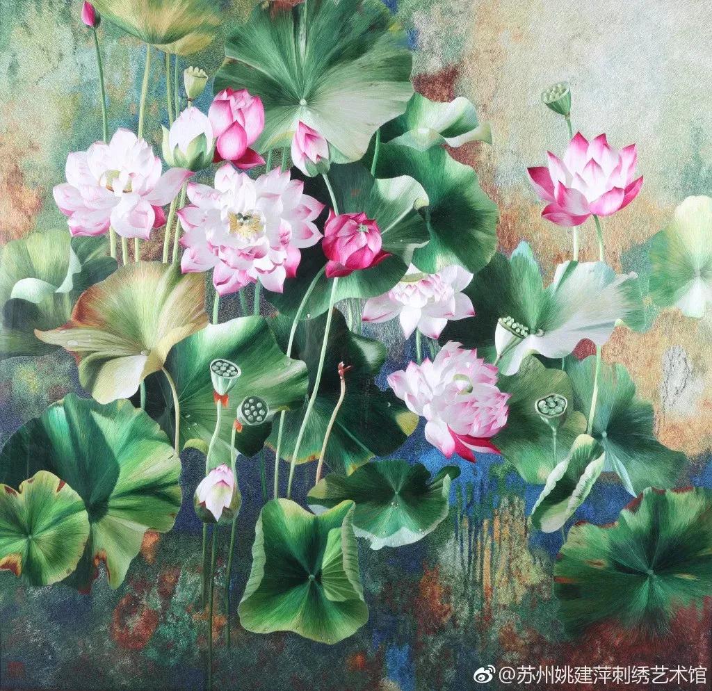 苏绣最漂亮的一幅,苏绣大师精美作品
