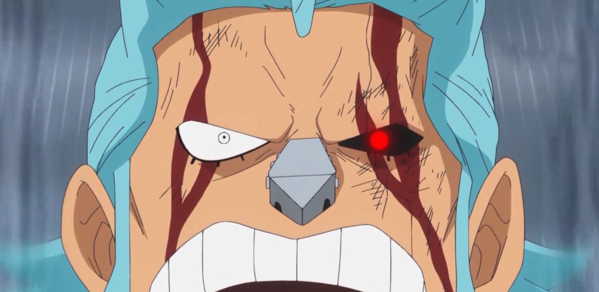 海贼王弗兰奇造型,海贼王睫毛上下三根