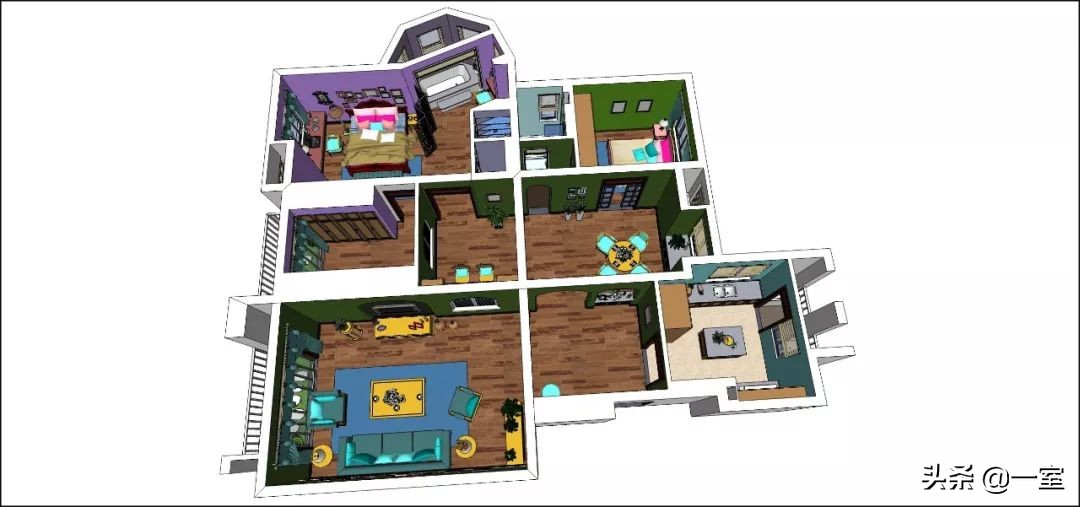 su别墅模型库合集,大师su模型