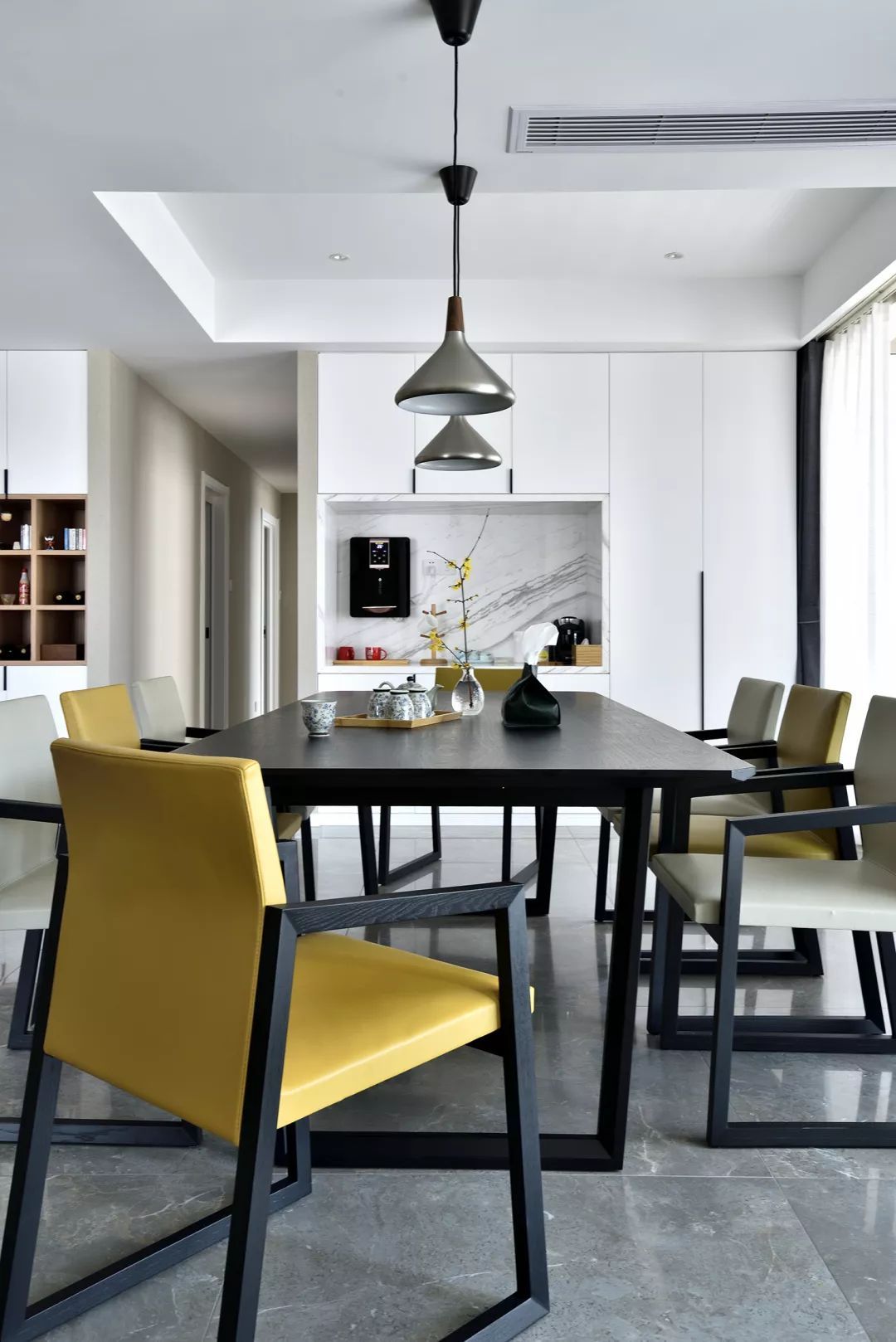 秦皇岛轻奢现代风格,秦皇岛城市人家170平米轻奢装修