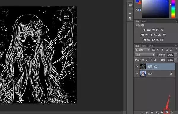 ps粉笔字制作教程视频,ps教程照片转水墨画效果制作