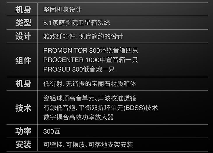 电视机绝配！DTProCinema8005.1声道家庭影院卫星箱试用