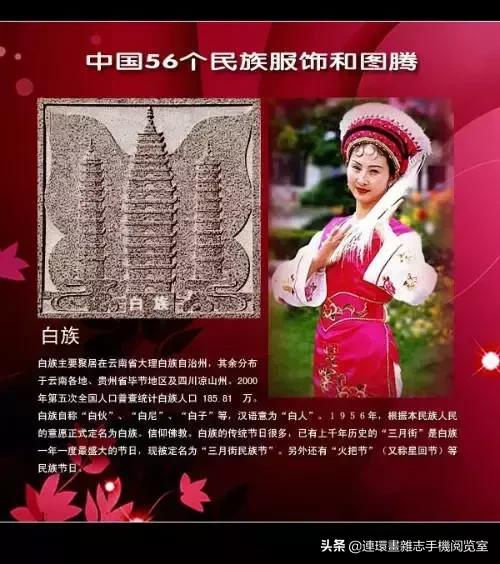 外网评论中国56个民族服饰,56个民族的图腾
