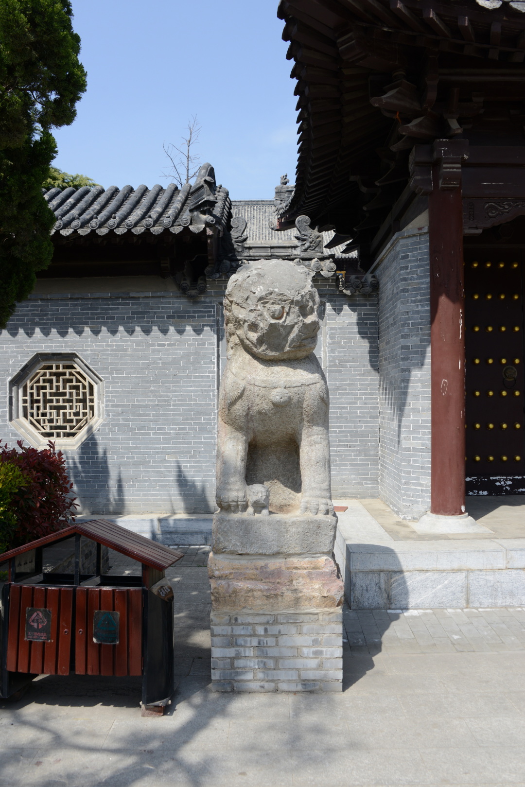 孔庙石碑正楷字,邓州市文庙