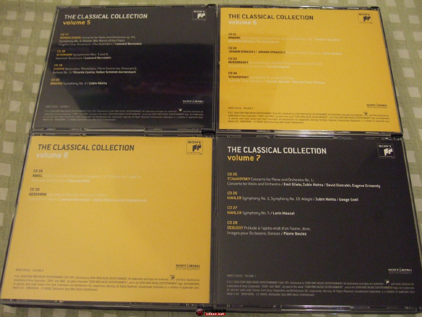 高保真无损古典音乐合集,十大珍藏古典音乐cd