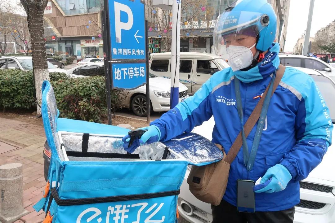 特别策划•图说|外卖大哥王洪强的努力与坚持