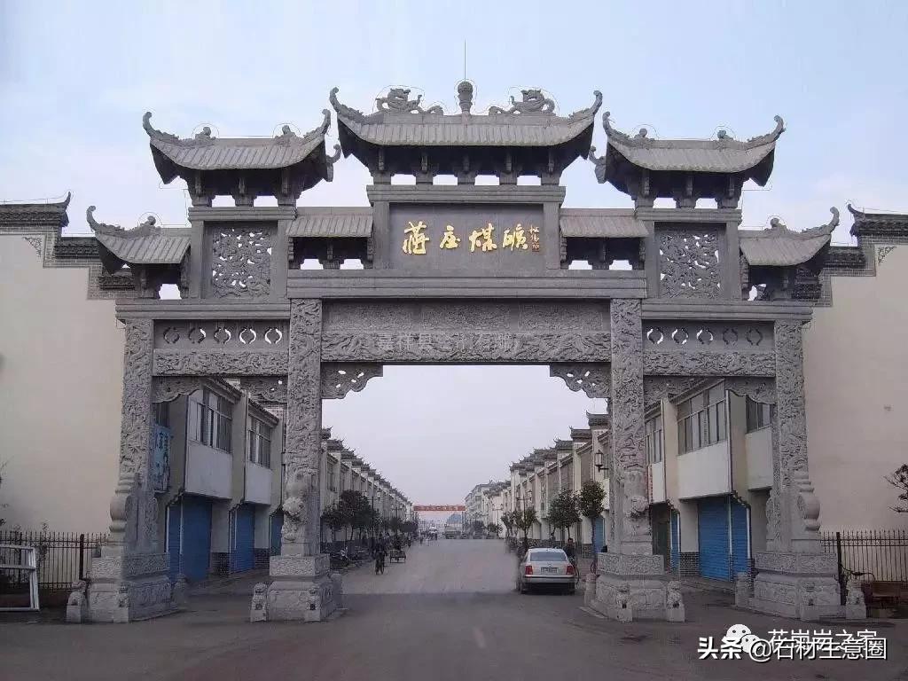 石牌坊石雕图片大全,各样式的石牌坊