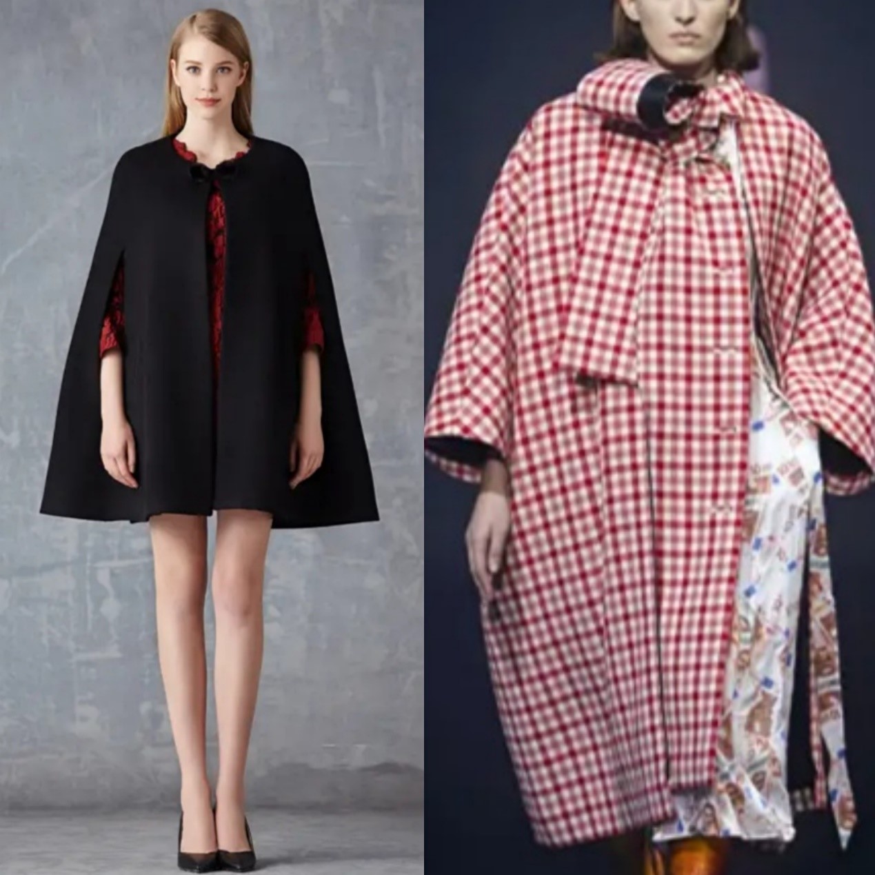 毛呢大衣女装大码中长款宽松显瘦,秋冬毛呢大衣这样穿