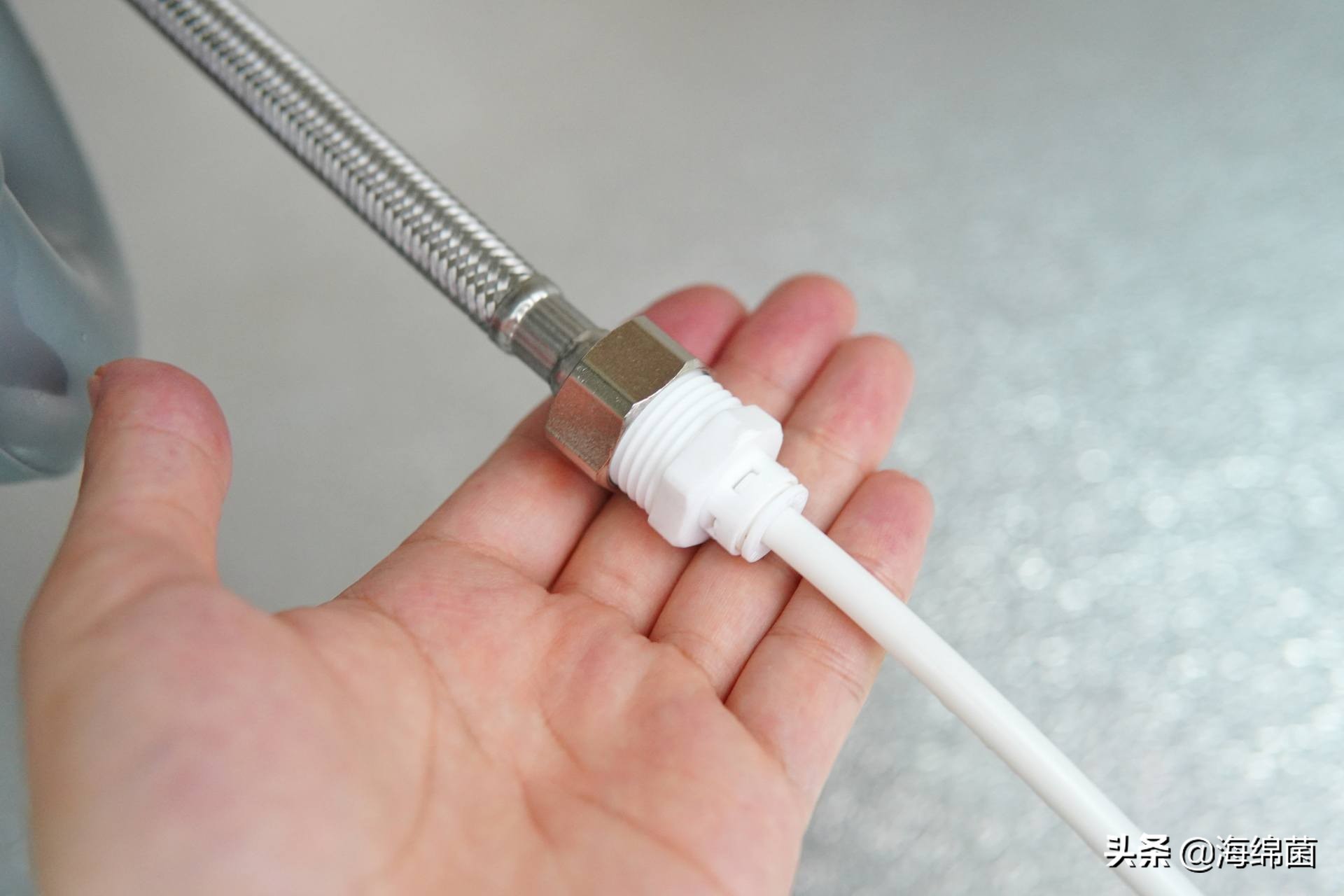 厨房双孔冷热二合一水龙头安装,厨房水龙头冷热两用自己动手安装