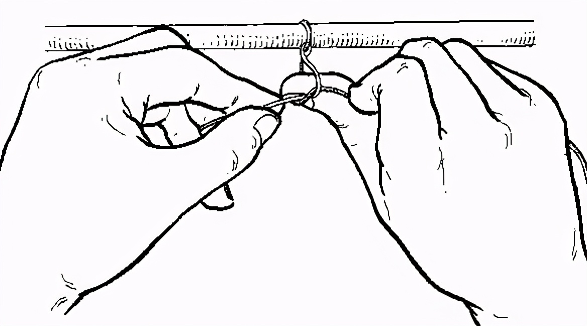 各位看官，右手打结手法还记得吗？