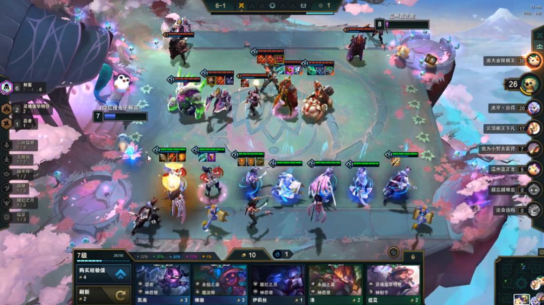 云顶之弈版本最强套路卡卡六刺详解！一天即可王者的究极强势冷门