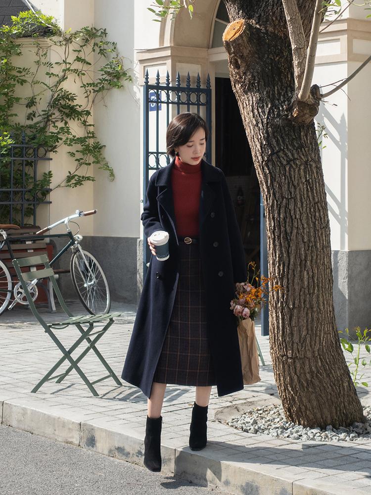 驼色灰色黑色呢大衣哪个更显白,大衣很显白的五个颜色你都了解嘛