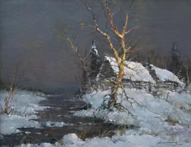 100张油画风景欣赏每一张都是顶配,100张风景油画初学者临摹