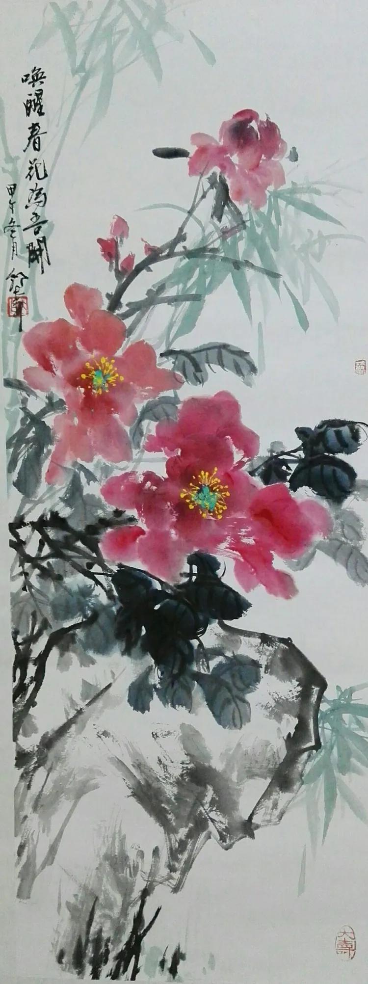 邹大耳写意画作品欣赏,邹大耳写意作品欣赏