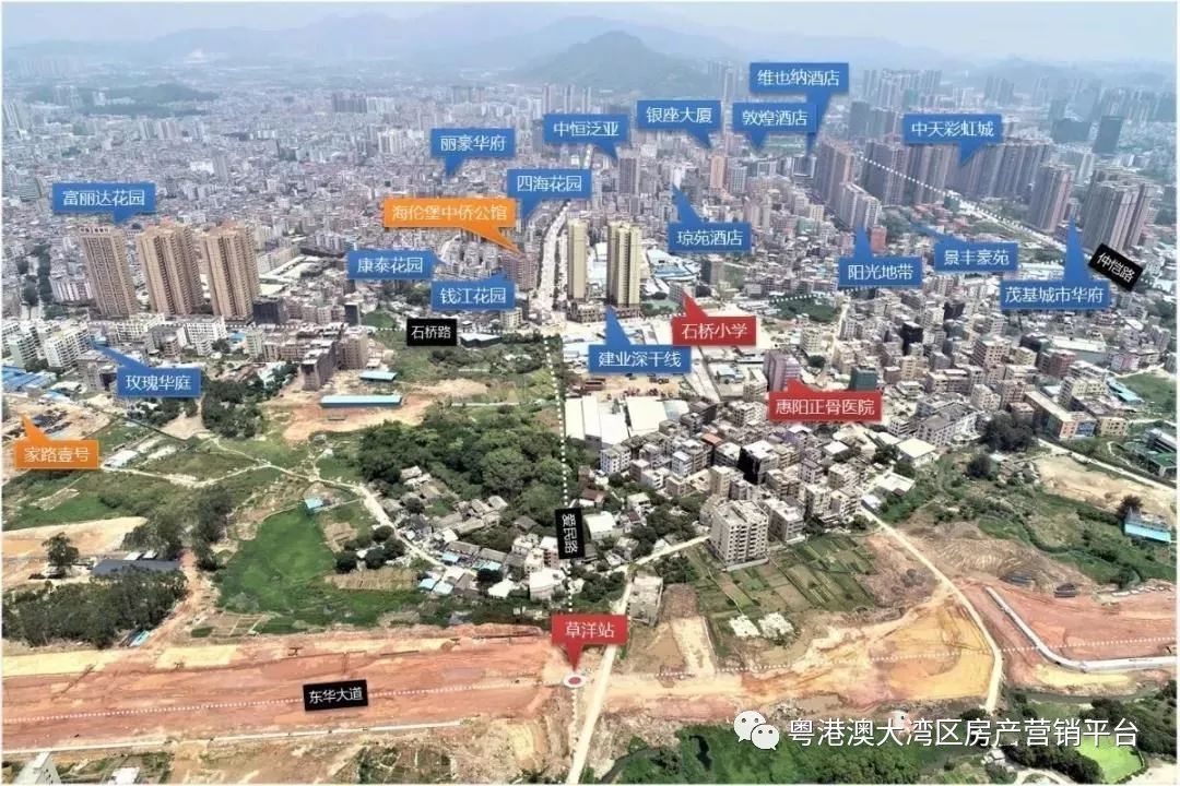 深圳地铁14号线惠州段白云站位置,深圳14号线惠州段最新站点规划