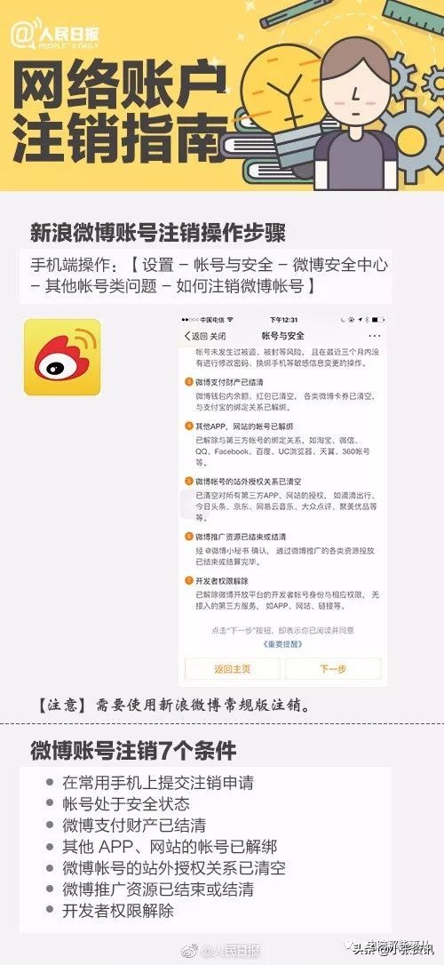 这些APP能永久销号了!手把手教你注销不用的账号