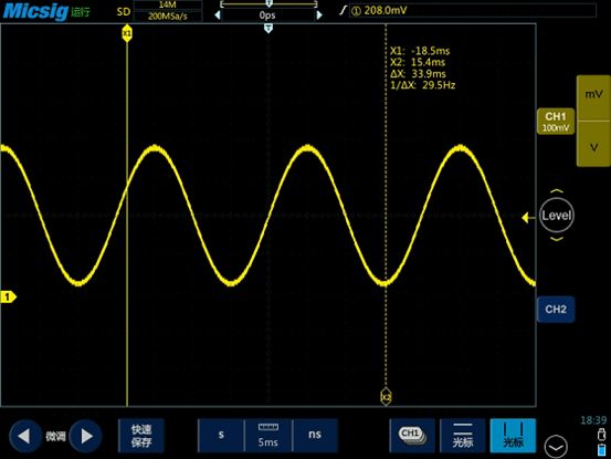 示波器基础波形图,基础数字示波器报价