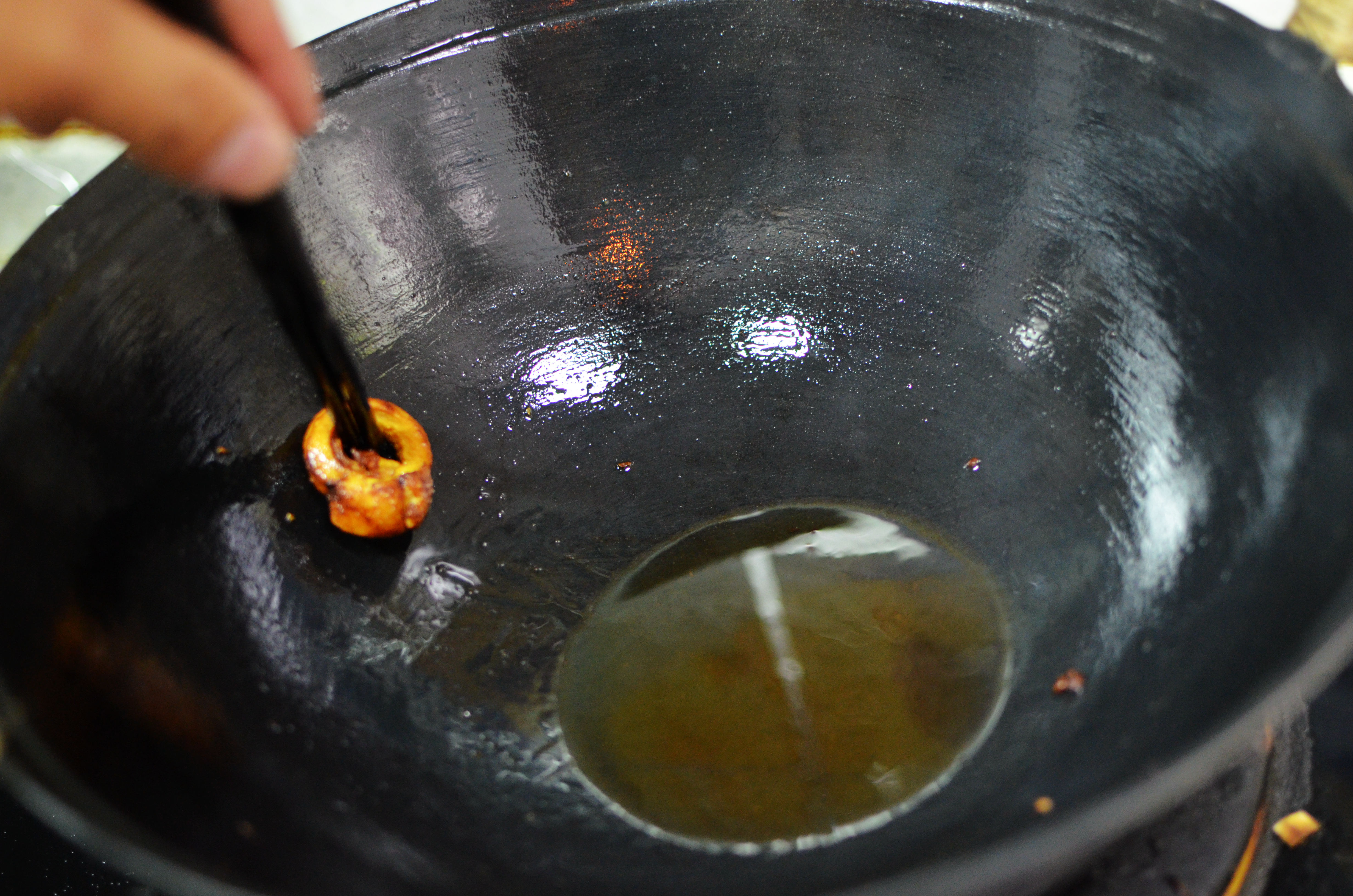 臻三环珐琅不粘锅,无涂层铁锅不粘锅臻三环