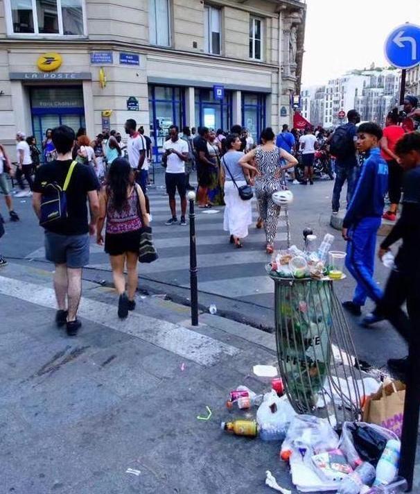 到处是黑人,遍地垃圾、满街尿骚,日本游客懵了:确定是巴黎?