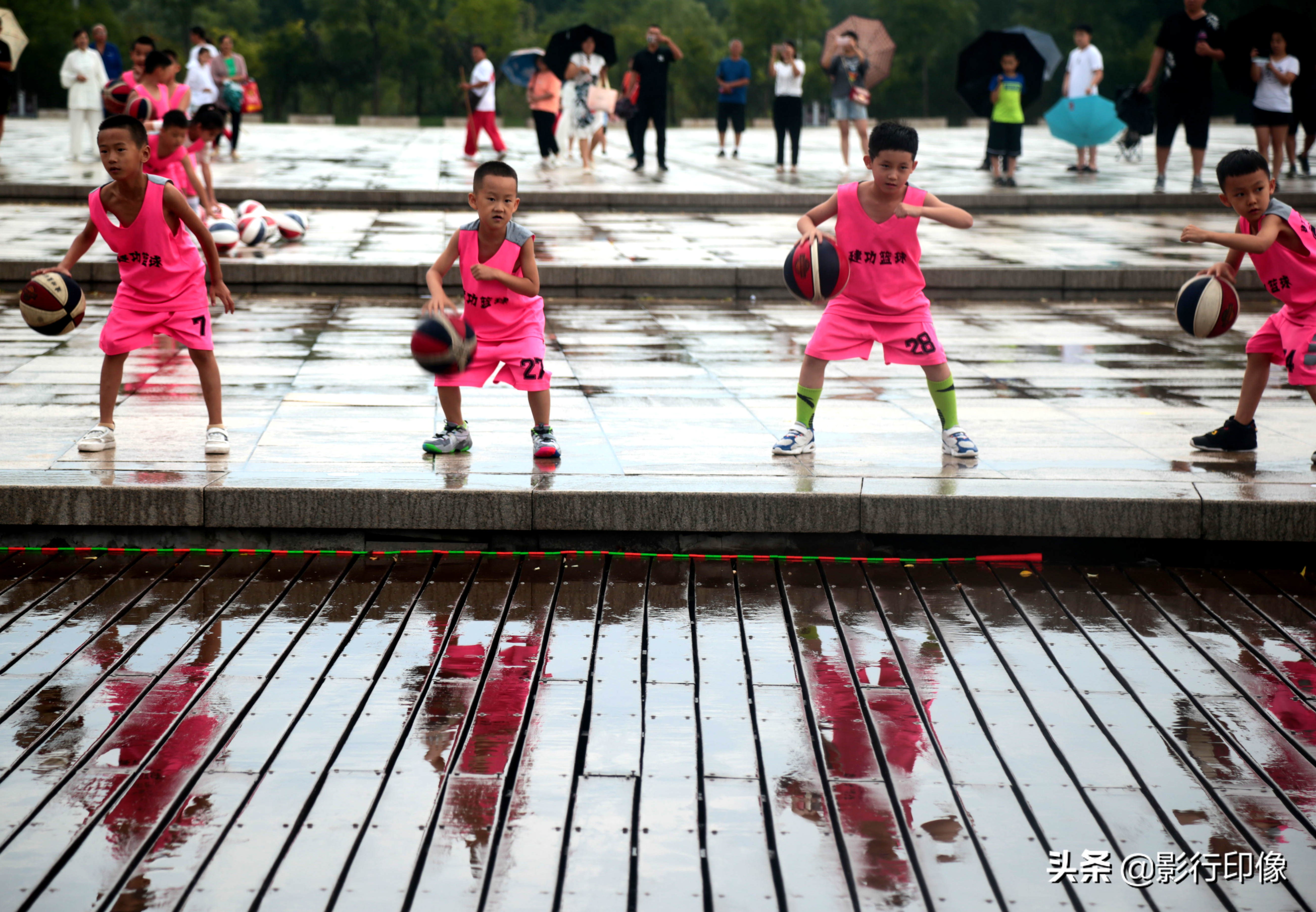 临汾市2020年全民健身启动仪式在在九州广场举行