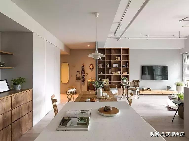 法式原木风家居案例,家居北欧风装修效果图