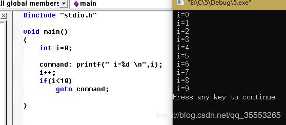 go语言for循环的语法,c语言中for循环和while循环的转换