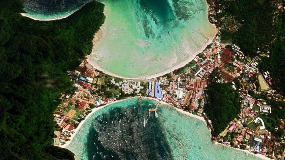 泰国普吉岛美丽的岛,泰国最大的岛普吉岛