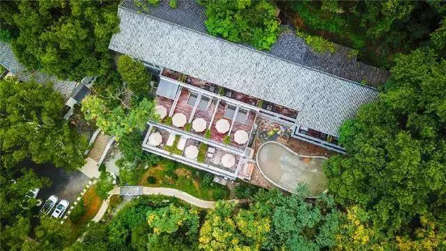 九溪景区梦溪山庄酒店,冬天雅致梦溪山庄杭州九溪店