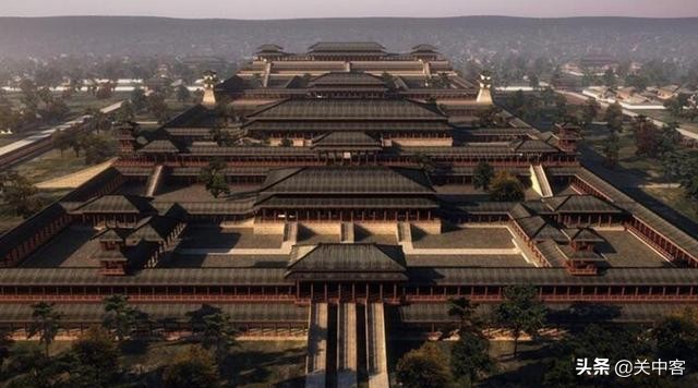 唐朝和秦朝汉朝的宫殿在哪,秦汉关中宫殿分布图