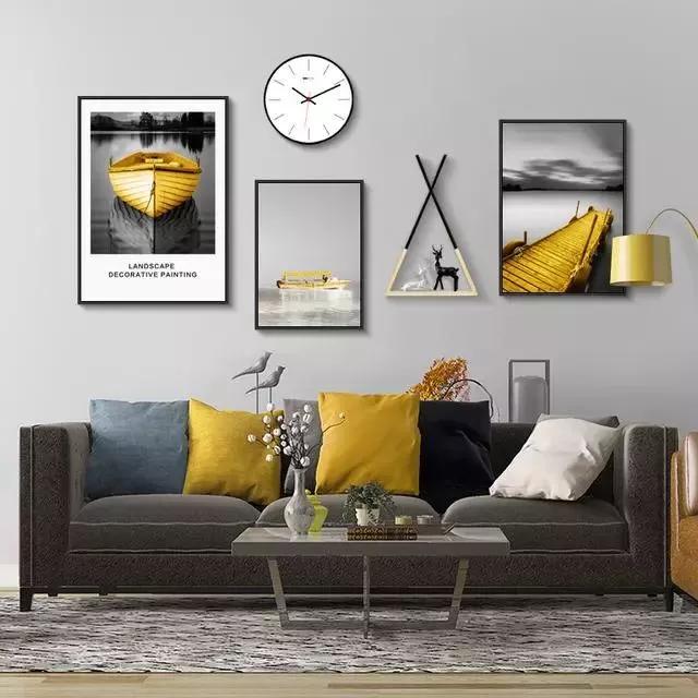 家居装饰挂画技巧,家里装饰画的最佳搭配