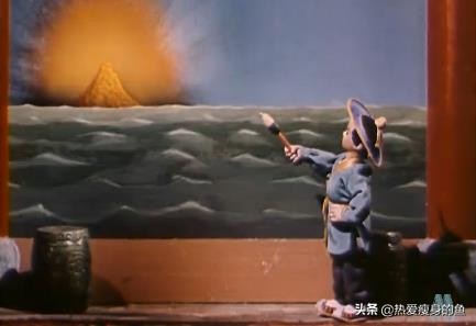 国风皮影戏人物绘画,国风木偶