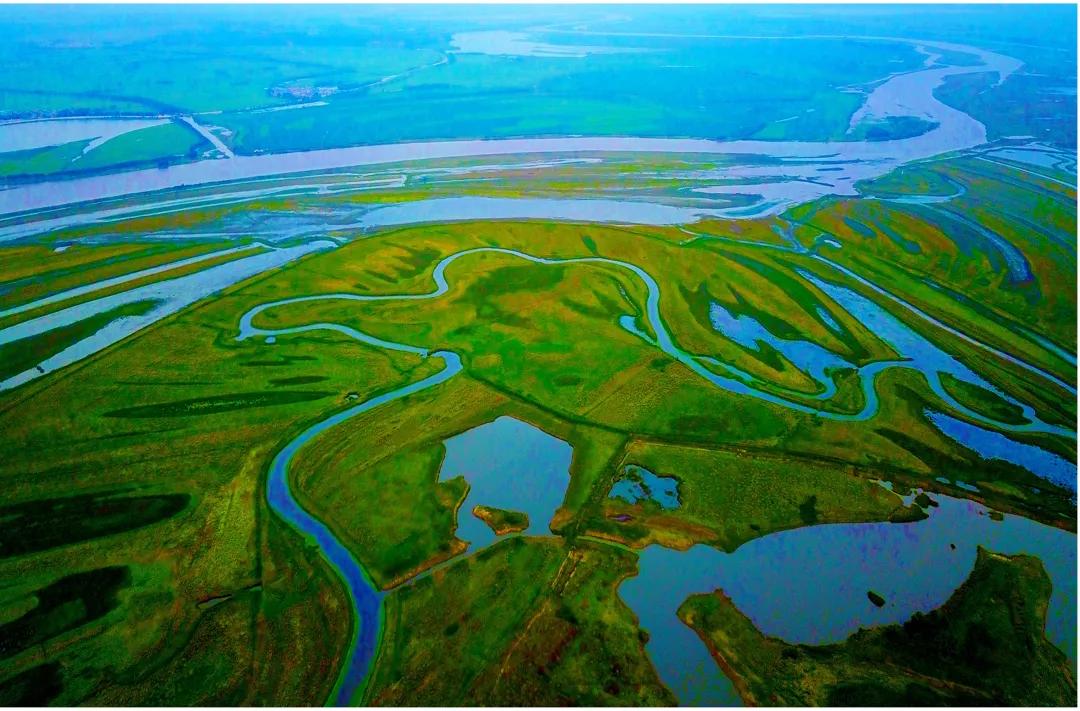一派和谐的自然风光,一派祥和的自然风光
