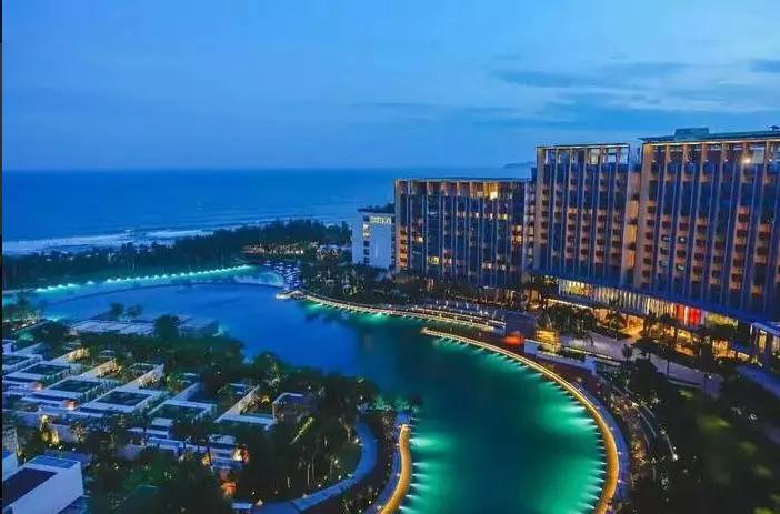 晚上的海棠湾,海棠湾真的很美