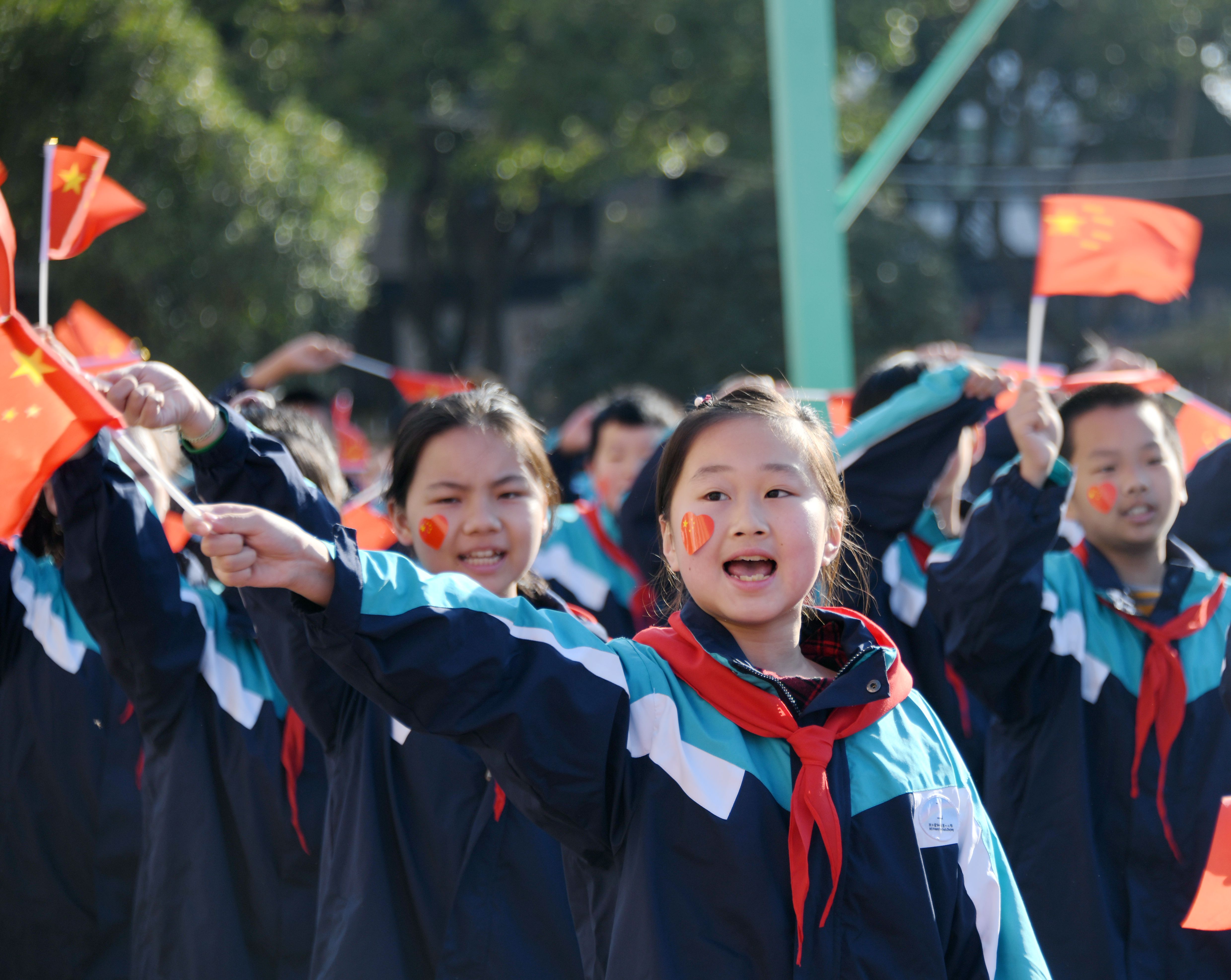 2016年仙居县中小学生运动会,学校运动会开幕式奇葩服装