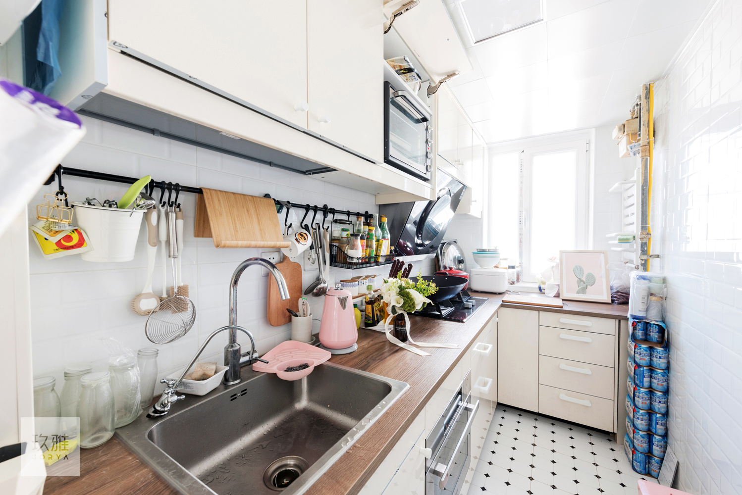 石家庄现代简约设计案例,春意盎然装修风格