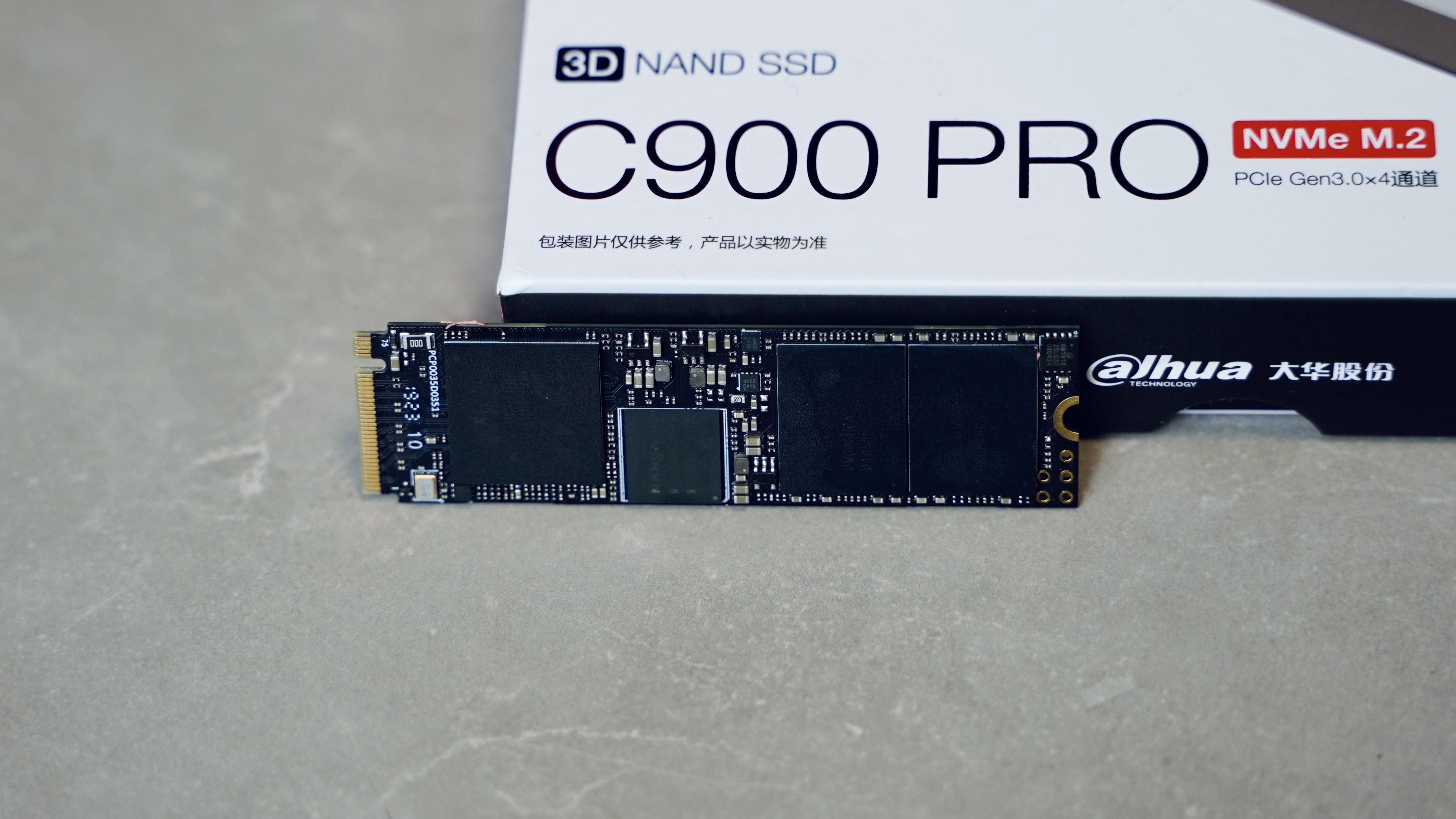 海康威视c2000pro和大华c900pro,大华c900plus固态硬盘上手实测