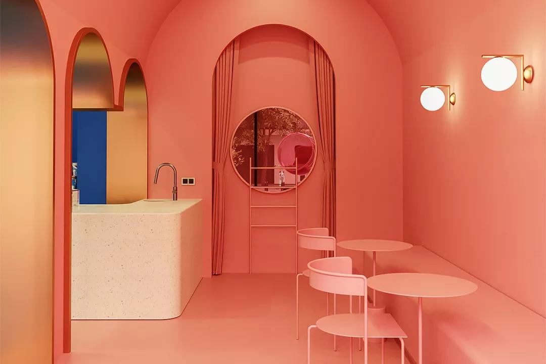 卡塔尔CloudandCo.冰淇淋店每一口都是梦幻色彩