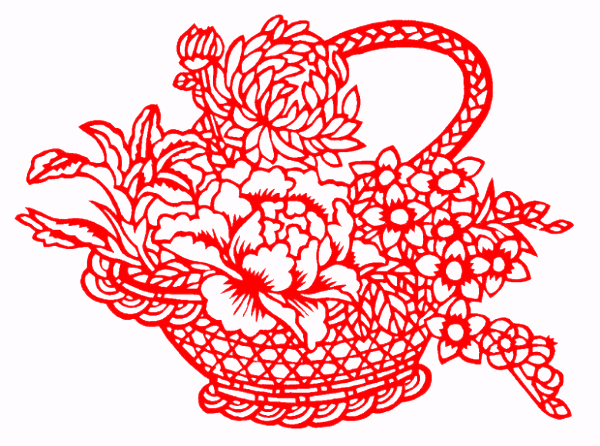 民俗窗花介绍,民俗传统剪纸