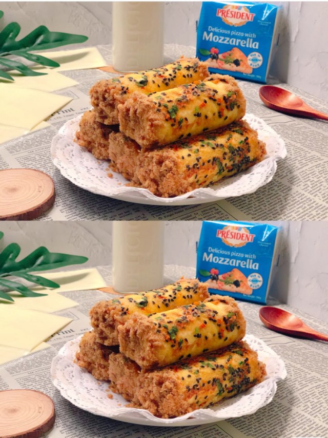 肉松女孩看过来,吃面包必备技能