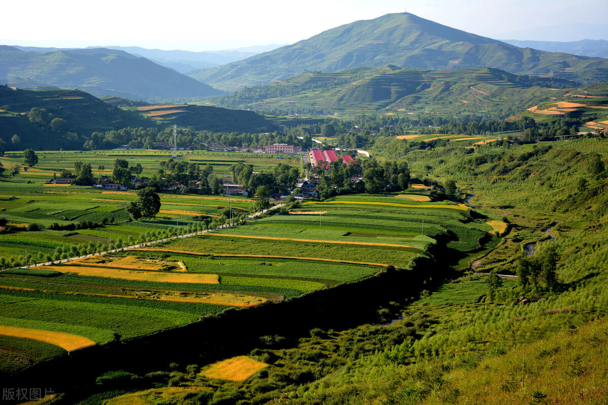 渭源的风景区,渭源县自然风景