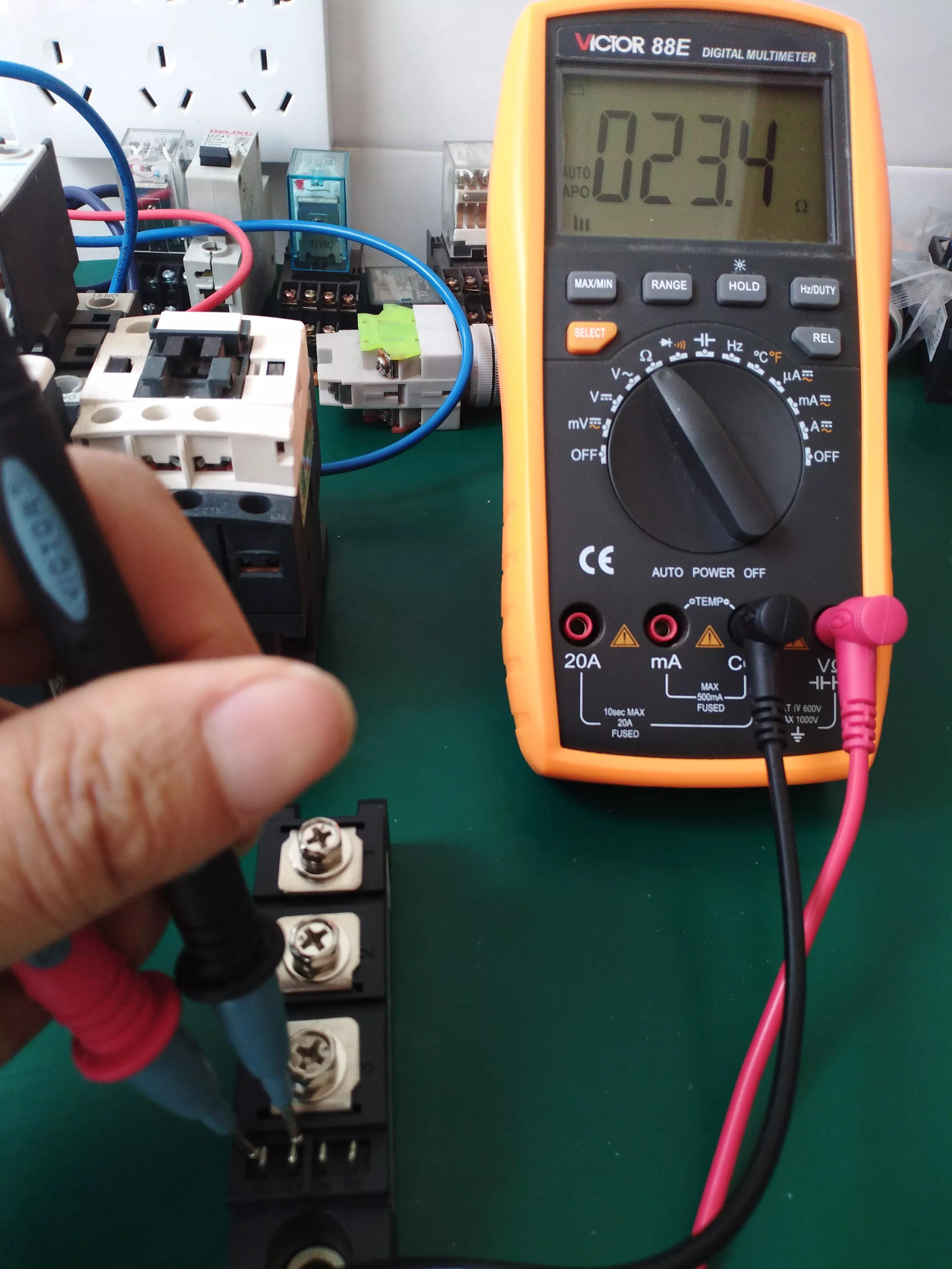 mtc可控硅1600v怎么测量好坏,三相可控硅整流模块如何测量好坏