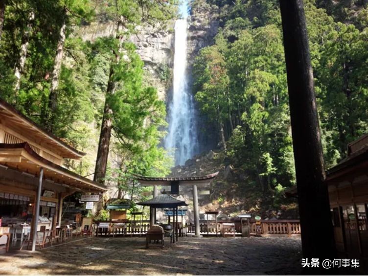 那智瀑布图片,那智瀑布天使瀑布