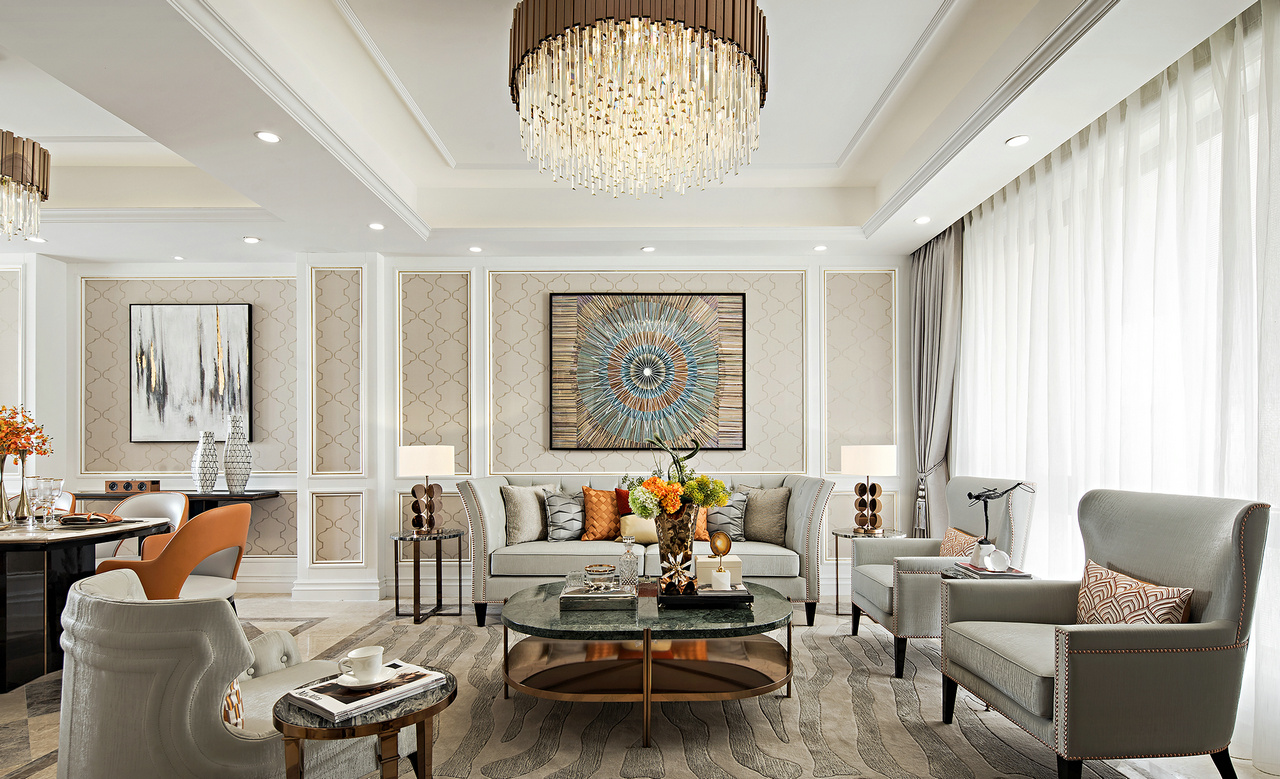 简约欧式风格舒适与悠闲同在,软装搭配技巧高贵典雅欧式风格
