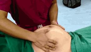 顺产场面见证生命诞生的奇迹,顺产时的情景