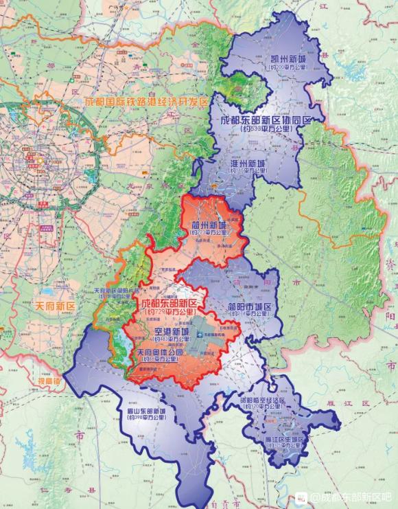 成都国际铁路港重点片区,国际铁路港经开区