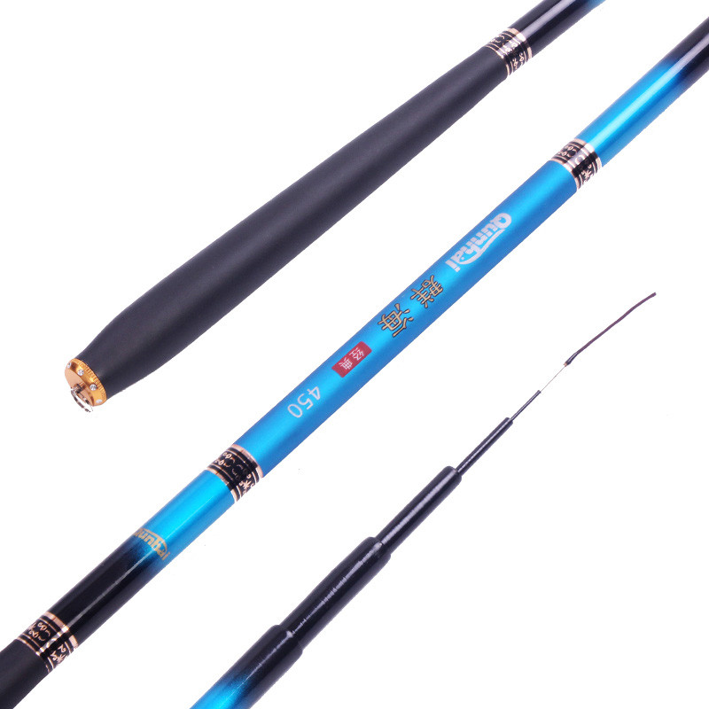 鱼竿手竿各部位名称图解,鱼竿组装教程手竿